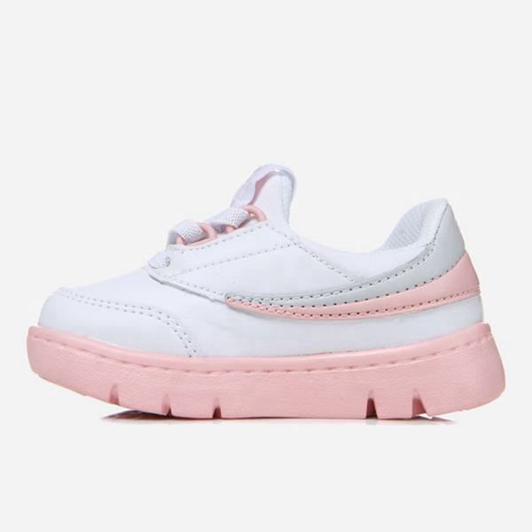 Sapatos De Estilo De Vida Fila Rapaz Branco/Cinzentas - Fila Ot Flex Kd En Portugal,LFTH-78019